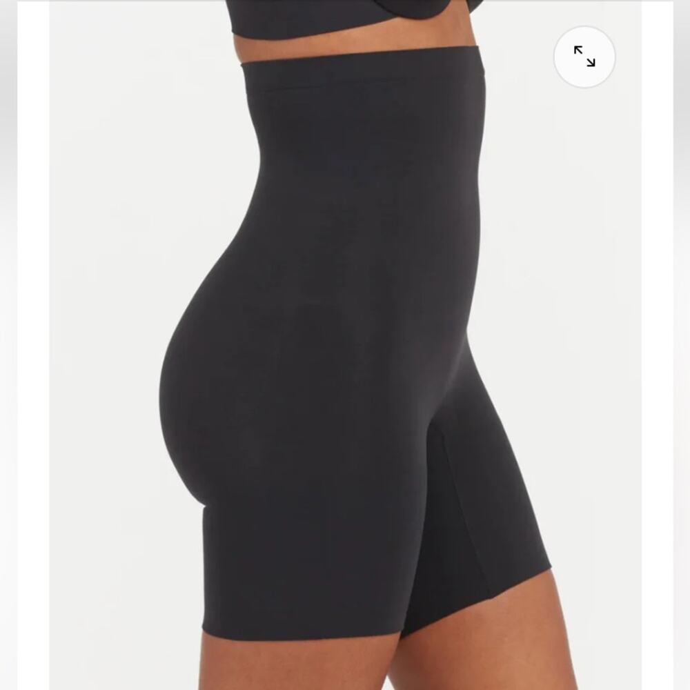 SPANX Higher Power Short. Very‎ Black. Size Small - Picture 2 of 11